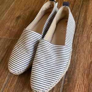 NWT Franco Sarto striped espadrilles